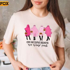 On Wednesday We Wear Pink Ghost Short Sleeve T Shirt