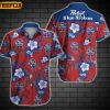 Pabst Blue Ribbon Mens Hawaiian Shirt