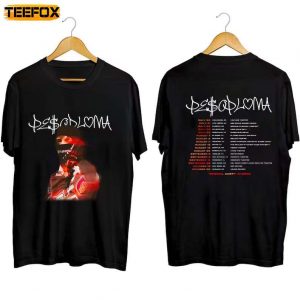 Peso Pluma Doble P Tour 2023 Rap Music Short Sleeve T Shirt