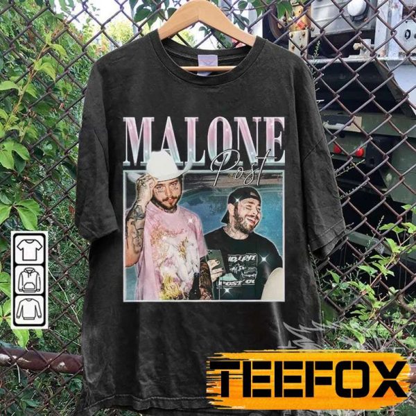 Post Malone Funny Rapper Short Sleeve T Shirt