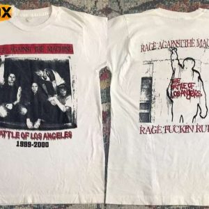 Rage Against The Machine The Battle Of Los Angeles 1999 2000 Short Sleeve T Shirt