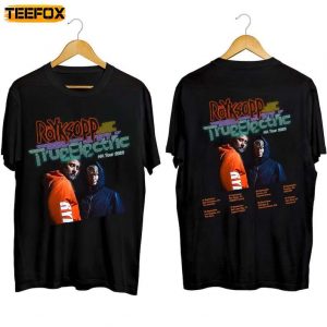 Ryksopp True Electric North American Tour 2023 Short Sleeve T Shirt