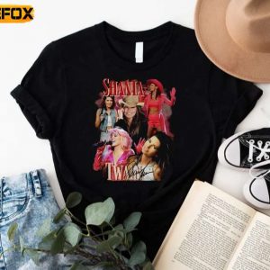 Shania Twain Queen Of Me Tour 2023 Country Music Short Sleeve T Shirt