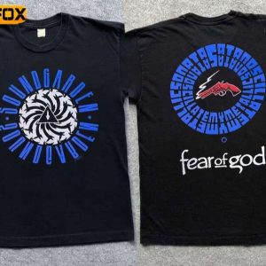 Soundgarden Badmotorfinger Rock Band 1992 Short Sleeve T Shirt