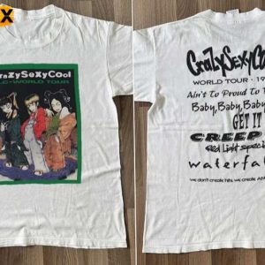 TLC Crazy Sexy Cool World Tour 1995 Short Sleeve T Shirt