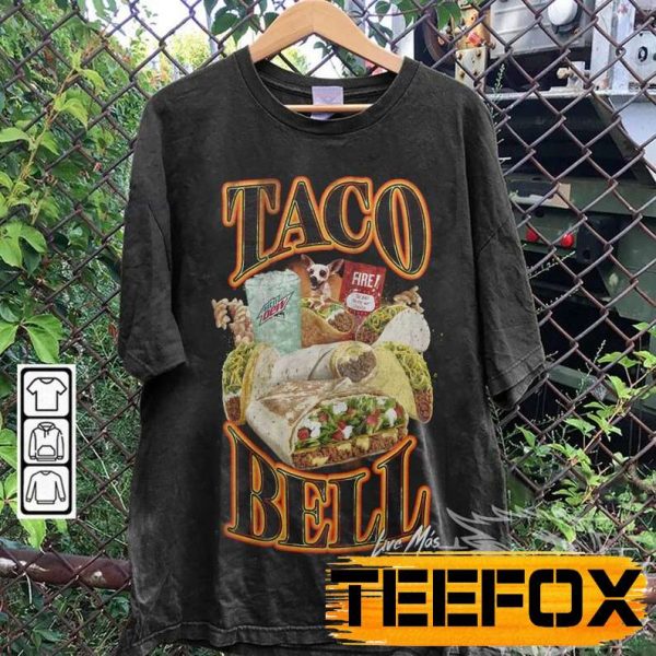 Taco Bell Bootleg Style Short Sleeve T Shirt