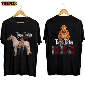 Tanya Tucker Sweet Western Sound Tour 2023 Short Sleeve T Shirt