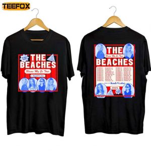 The Beaches Blame My Ex Tour 2023 Short Sleeve T Shirt