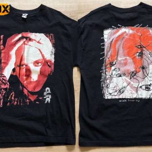The Cure Wish Tour 1992 Short Sleeve T Shirt