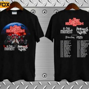 The Dark Horizon Co headline Tour 2023 With Motionless In White Short Sleeve T Shirt