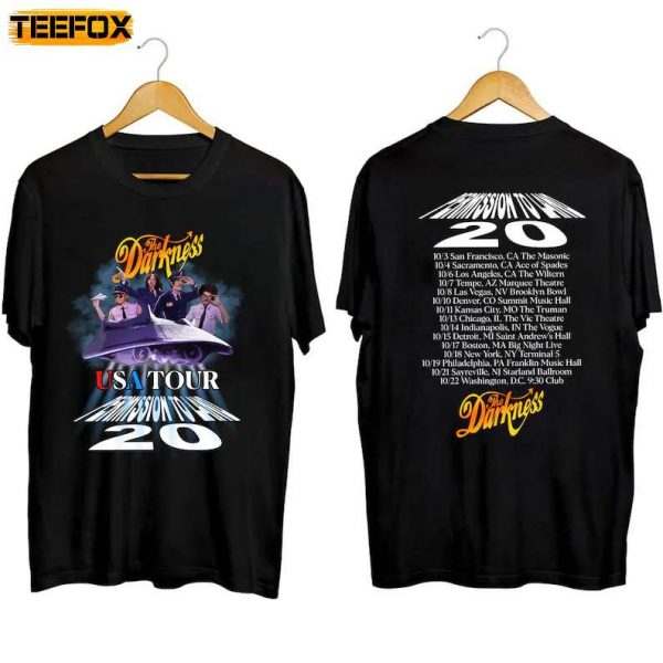The Darkness Permission to Land 20 2023 Short Sleeve T Shirt