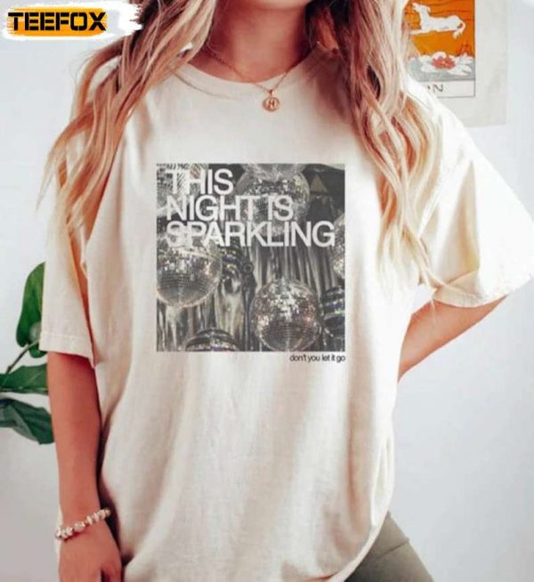The Night Is Sparkling Enchanted Swiftie Short Sleeve T Shirt