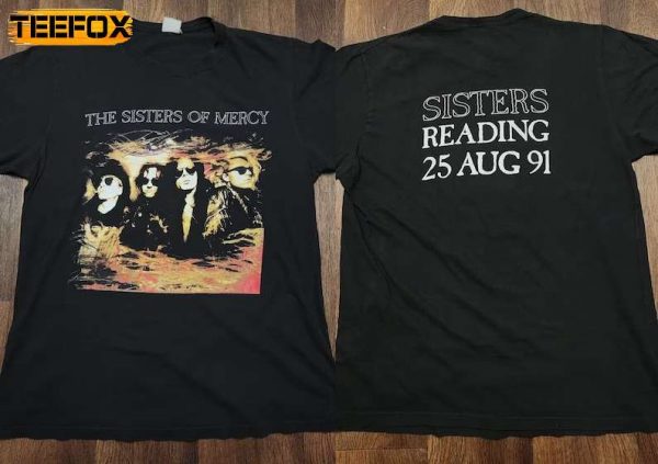The Sisters of Mercy Reading Tour 1991 Short Sleeve T Shirt
