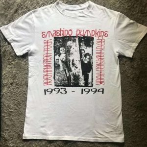 The Smashing Pumpkins Tour 1993 1994 Short Sleeve T Shirt