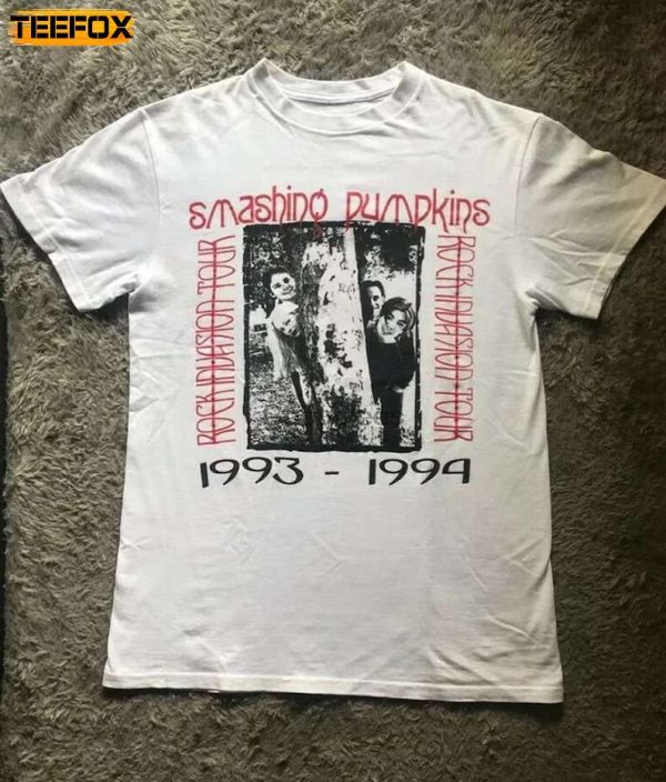 The Smashing Pumpkins Tour 1993 1994 Short Sleeve T Shirt