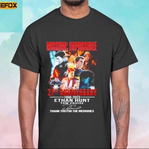 Tom Cruise Mission Impossible 27th Anniversary 1996 2023 T Shirt
