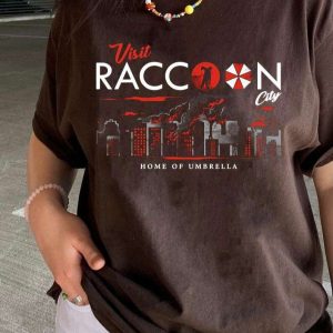 Visit Raccoon City Resident Evil Short Sleeve T Shirt