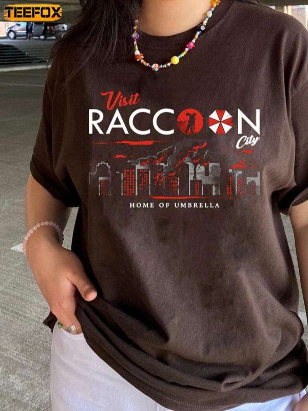 Visit Raccoon City Resident Evil Short Sleeve T Shirt