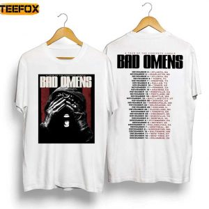 A Tour Of The Concrete Jungle Bad Omens Short Sleeve T Shirt
