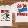 ACDC Heatseeker World Tour 88 Short Sleeve T Shirt