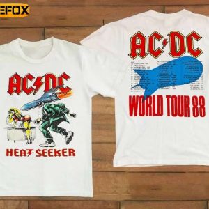 ACDC Heatseeker World Tour 88 Short Sleeve T Shirt