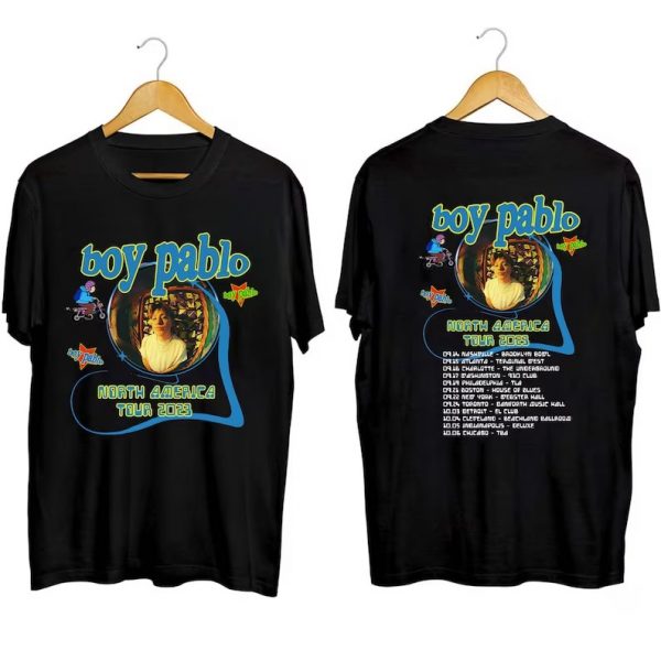 Boy Pablo North America Tour 2023 Short Sleeve T Shirt