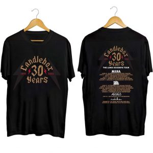 Candlebox The Long Goodbye Tour 2023 Short Sleeve T Shirt