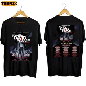 Celebrating David Bowie Concerts 2023 Adult Short Sleeve T Shirt