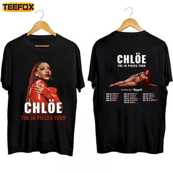 Chloe Bailey In Pieces Concert Adult Short Sleeve T Shirt