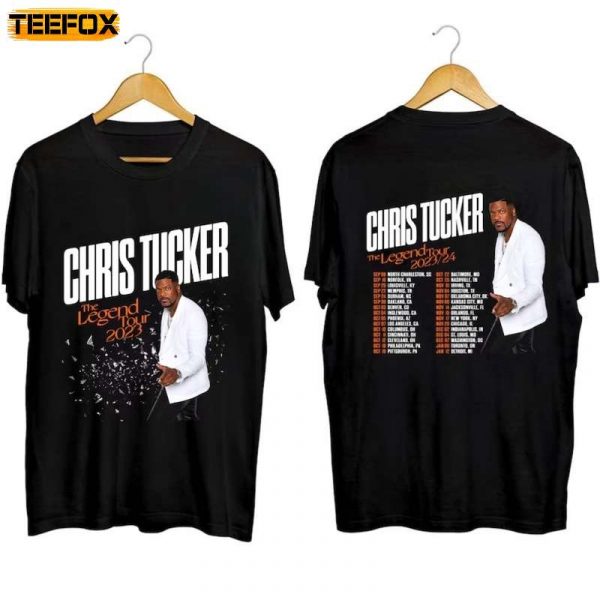 Chris Tucker The Legend Tour 2023 Adult Short Sleeve T Shirt