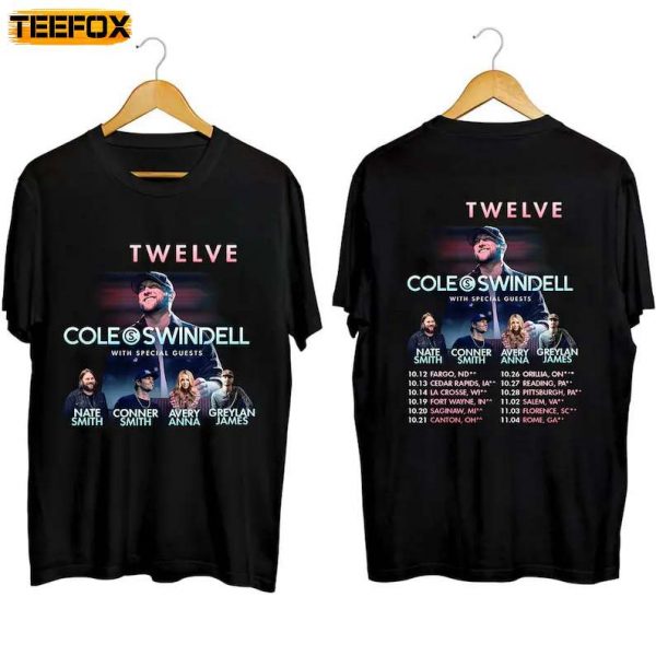 Cole Swindell 2023 Tour Adult Short Sleeve T Shirt