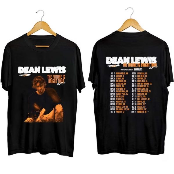 Dean Lewis The Future is Bright Tour 2023 Short Sleeve T Shirt