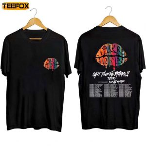 Dirty Honey Cant Find The Brakes 2023 Tour Adult Short Sleeve T Shirt