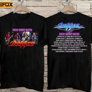 Dokken Tour July 2023 Short Sleeve T Shirt