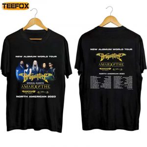 DragonForce Fall North American Tour 2023 Adult Short Sleeve T Shirt