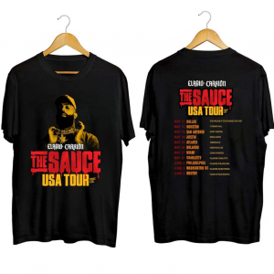 Eladio Carrion US Tour 2023 Rapper Short Sleeve T Shirt