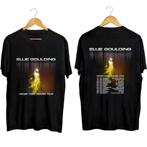 Ellie Goulding Higher Than Heaven Tour 2023 Short Sleeve T Shirt