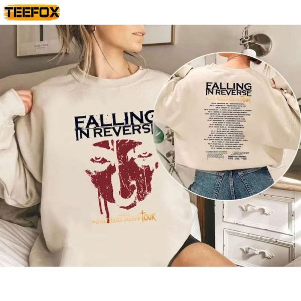 Falling In Reverse The Popular Mons Tour 2023 Adult Short Sleeve T Shirt