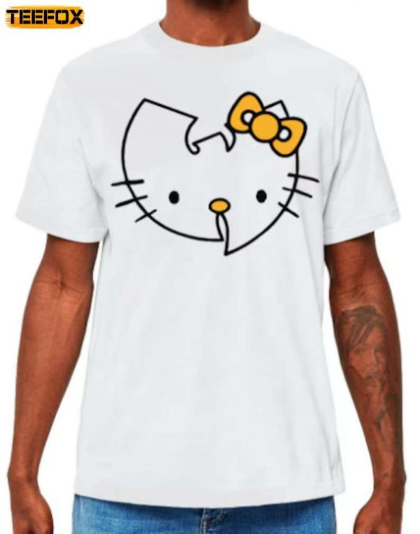 Hello Kitty Cat WuTang Short Sleeve T Shirt