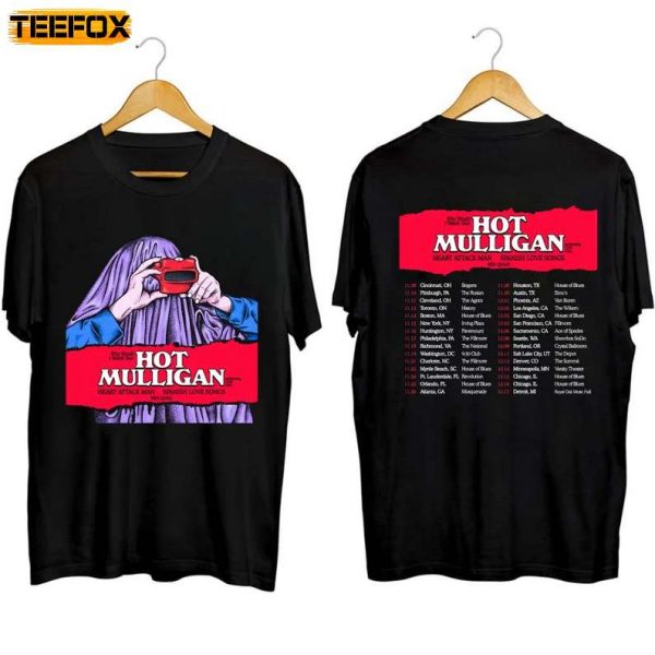 Hot Mulligan Why Would I Watch Tour 2023 Adult Short Sleeve T Shirt 1