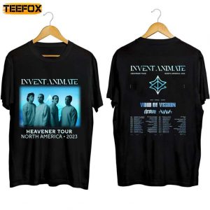 Invent Animate Heavener Tour North America 2023 Adult Short Sleeve T Shirt 1