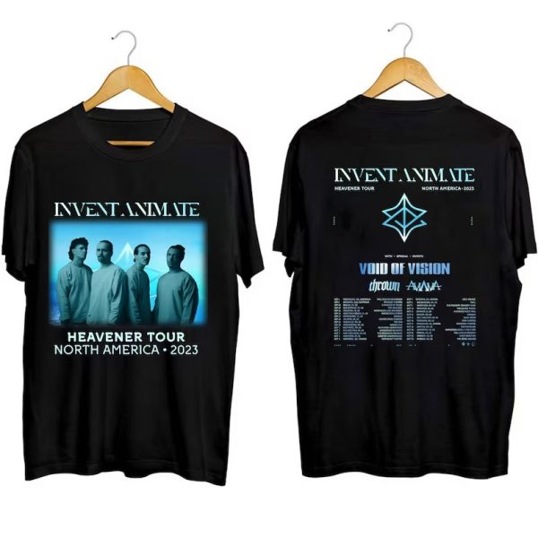 Invent Animate Heavener Tour North America 2023 Short Sleeve T Shirt