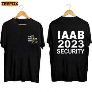Its All A Blur Tour Drake IAAB 2023 Security Adult Short Sleeve T Shirt