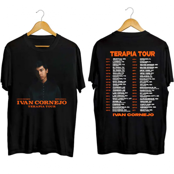 Ivan Cornejo Terapia Tour Concert 2023 Short Sleeve T Shirt