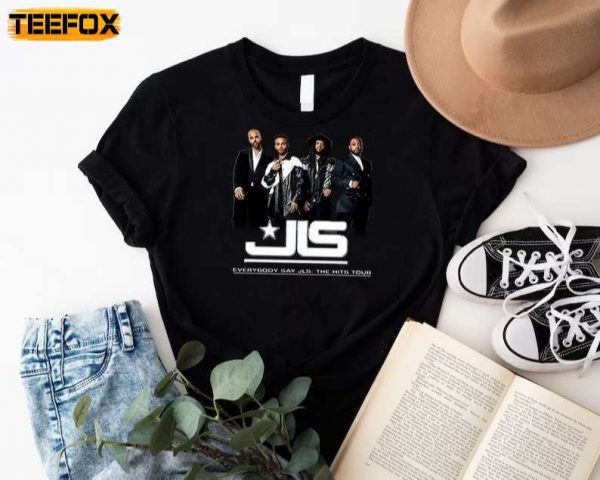 JLS Everybody Say JLS Hit The Tour 2023 Short Sleeve T Shirt