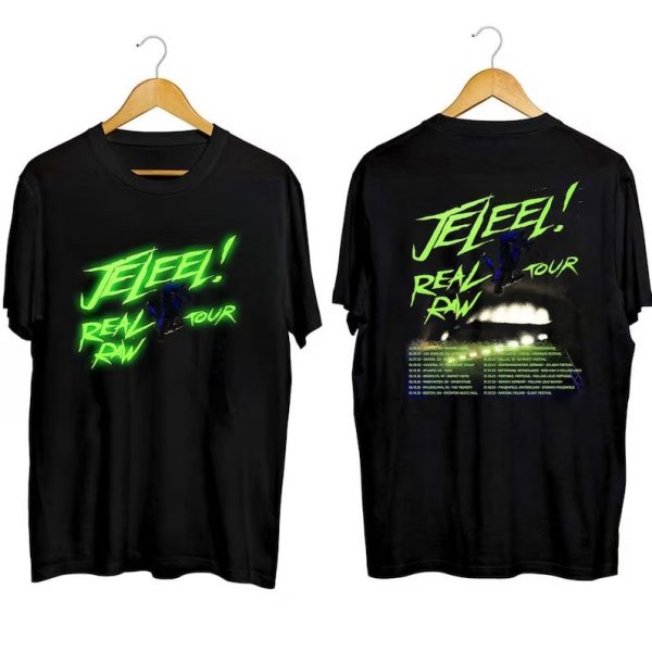 Jeleel Real Raw Tour 2023 Short Sleeve T Shirt