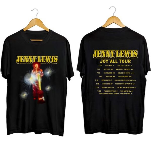 Jenny Lewis The JoyAll Tour 2023 Short Sleeve T Shirt