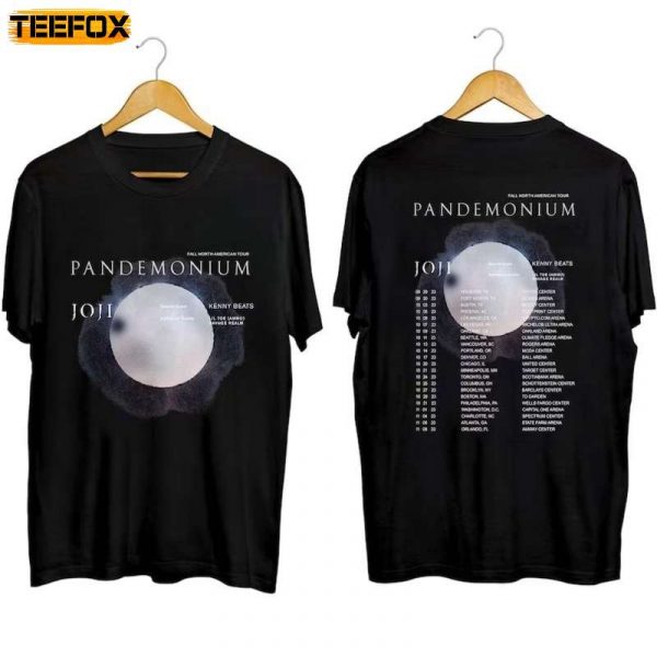 Joji Pandemonium Tour 2023 Adult Short Sleeve T Shirt