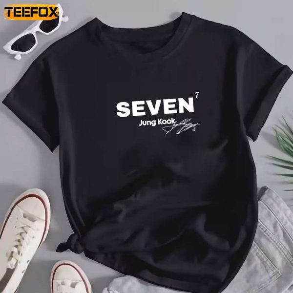 JungKook Seven Short Sleeve T Shirt