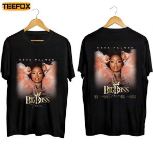 Keke Palmer Big Boss Tour 2023 Adult Short Sleeve T Shirt 1